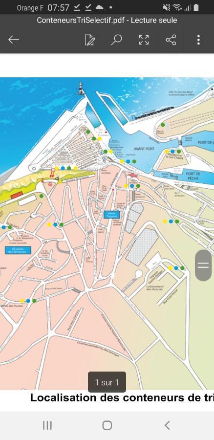 Goeland Lägenhet Le Tréport Exteriör bild